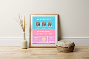 Scan to Pay Sign Template, a Brochure Template by SunshineStudioBoutique (Thumbnail 8 of 10)