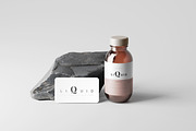 Amber Glass Medicine Bottle Mockup, a Cups & Container Mockup by pmvch (Thumbnail 7 of 10)