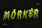 CS Cursed Stamp, a Blackletter Font by Craft Supply Co. (Thumbnail 7 of 8)