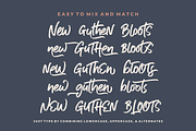 New Guthen Bloots • New Style!!!, a Script Font by azetypestudios.com (Thumbnail 8 of 16)