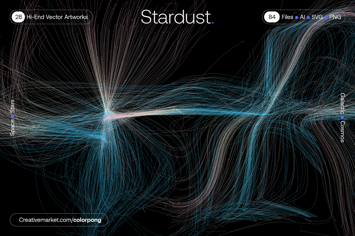 Stardust - Vector Bundle, a Technology Illustration by Colorpong (Photo 10 of 21)