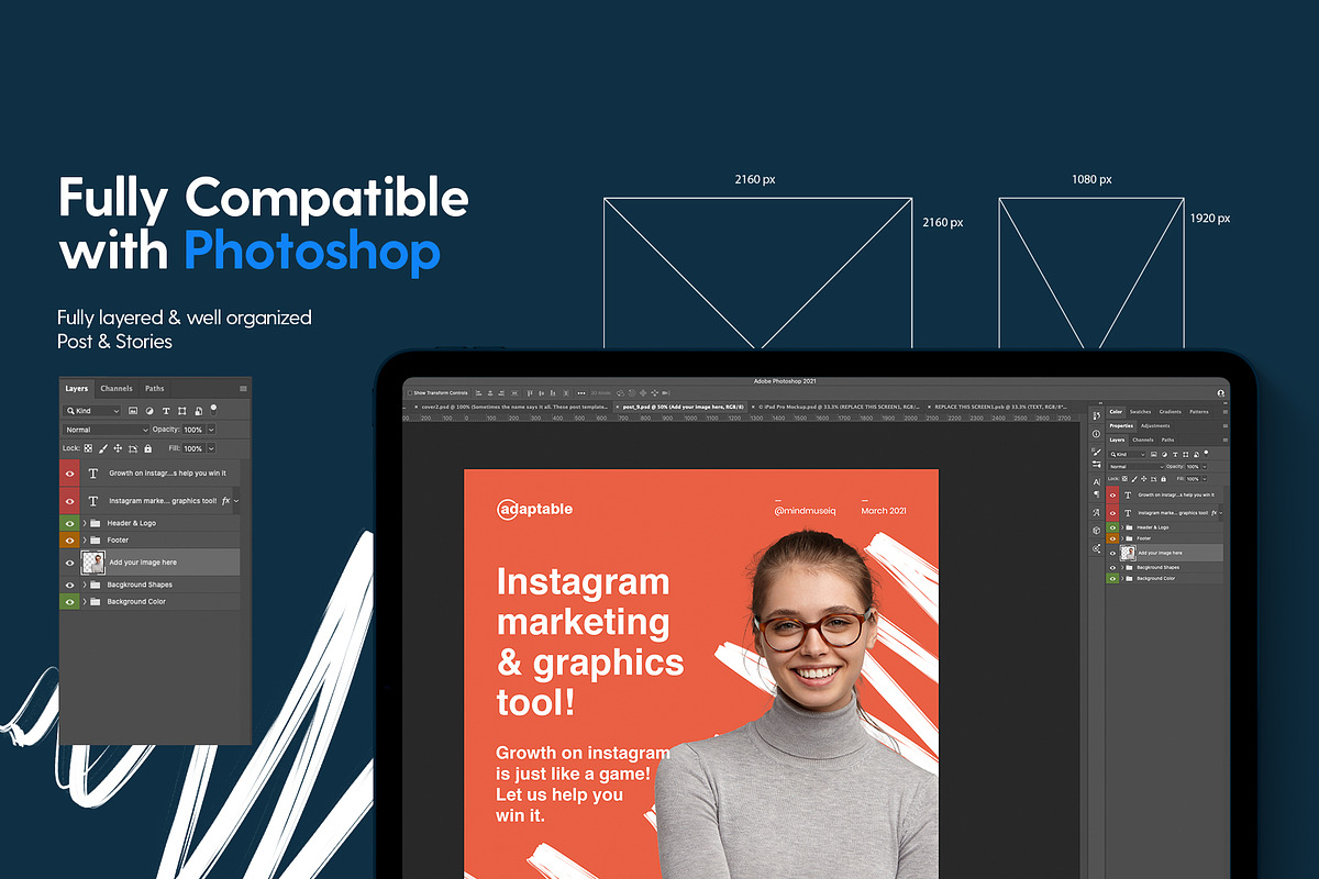 Adaptable- Social media Pack, a Social Media Template by MindMuse (Photo 20 of 22)