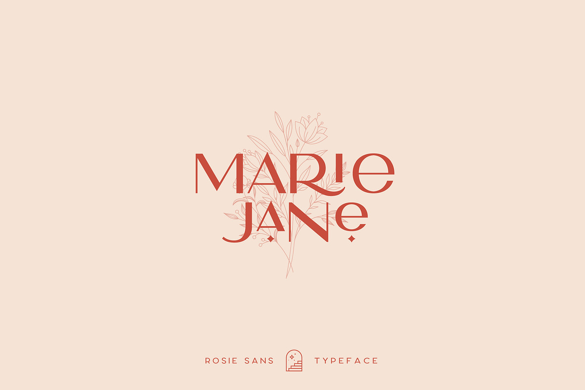 Rosie Sans - Gorgeous Typeface, a Sans Serif Font by Kaligra.co (Photo 26 of 44)