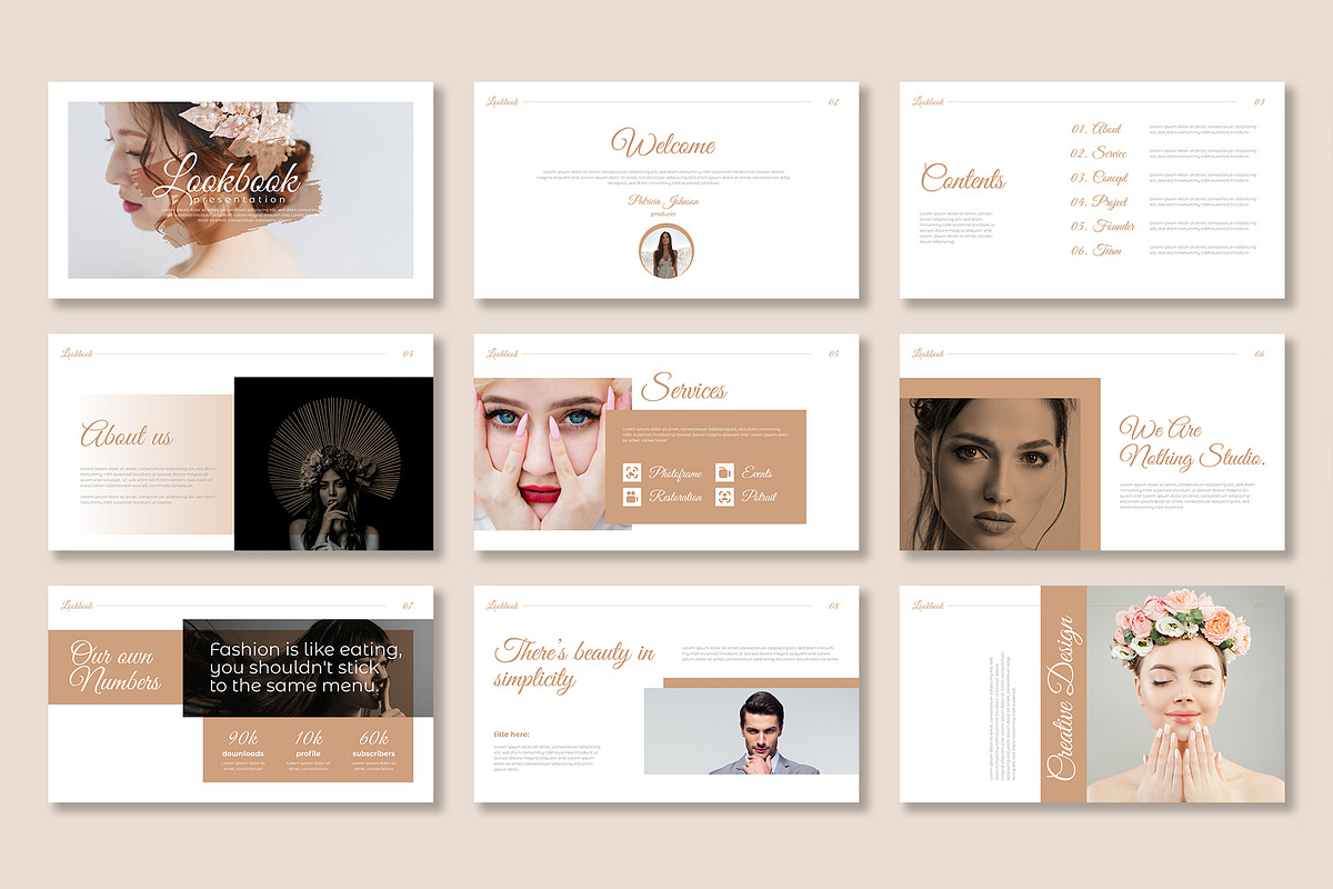 Fashion Presentation, a Presentation Template by Mighty-Slide (Photo 2 of 4)