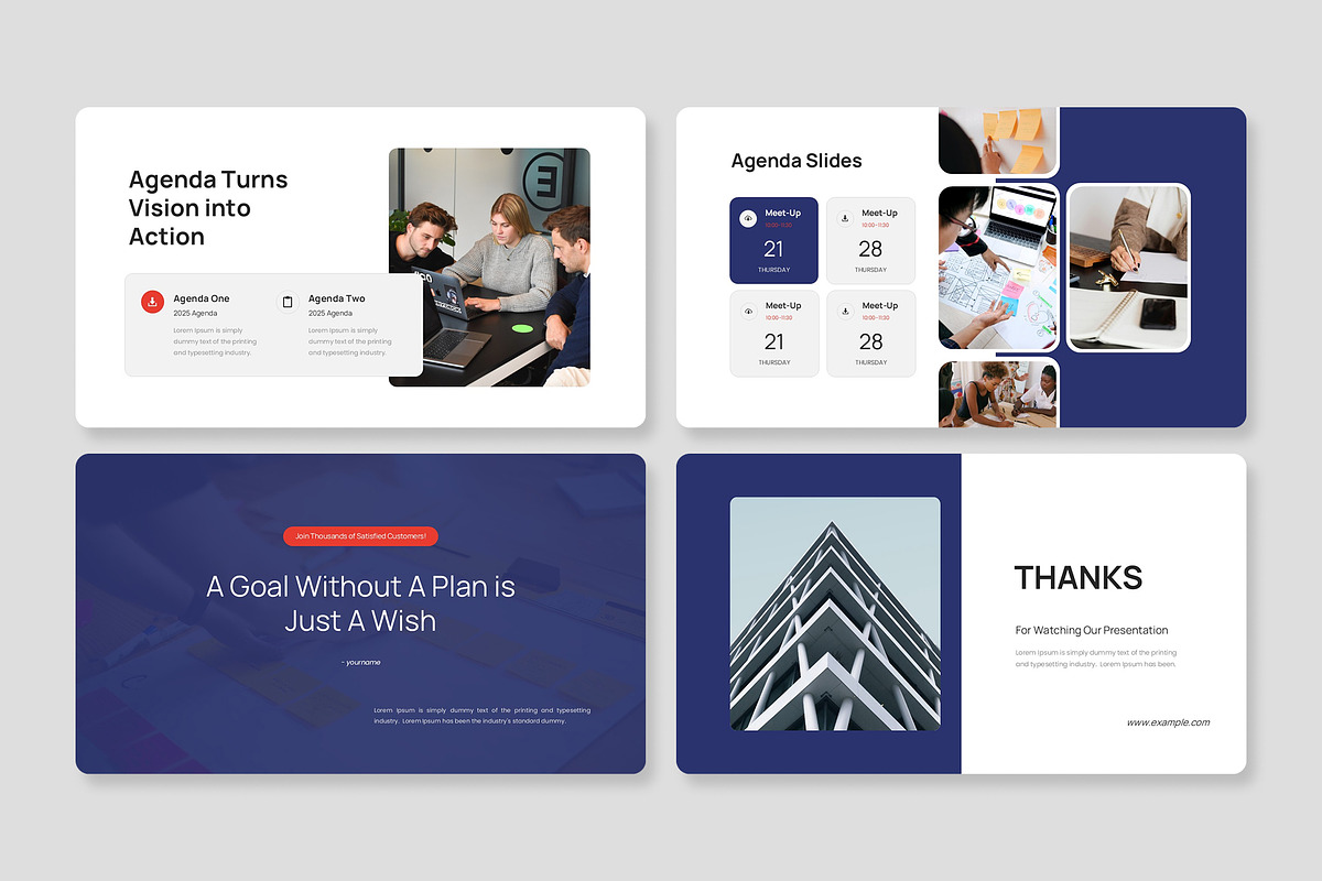 Business Agenda PowerPoint, a Presentation Template by Premast (Photo 4 of 4)