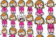 Housewife ~ Cartoon Character Set, a Person Illustration by The Toon Company (Thumbnail 4 of 7)