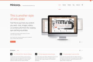 Minicorp - Agency WordPress Theme