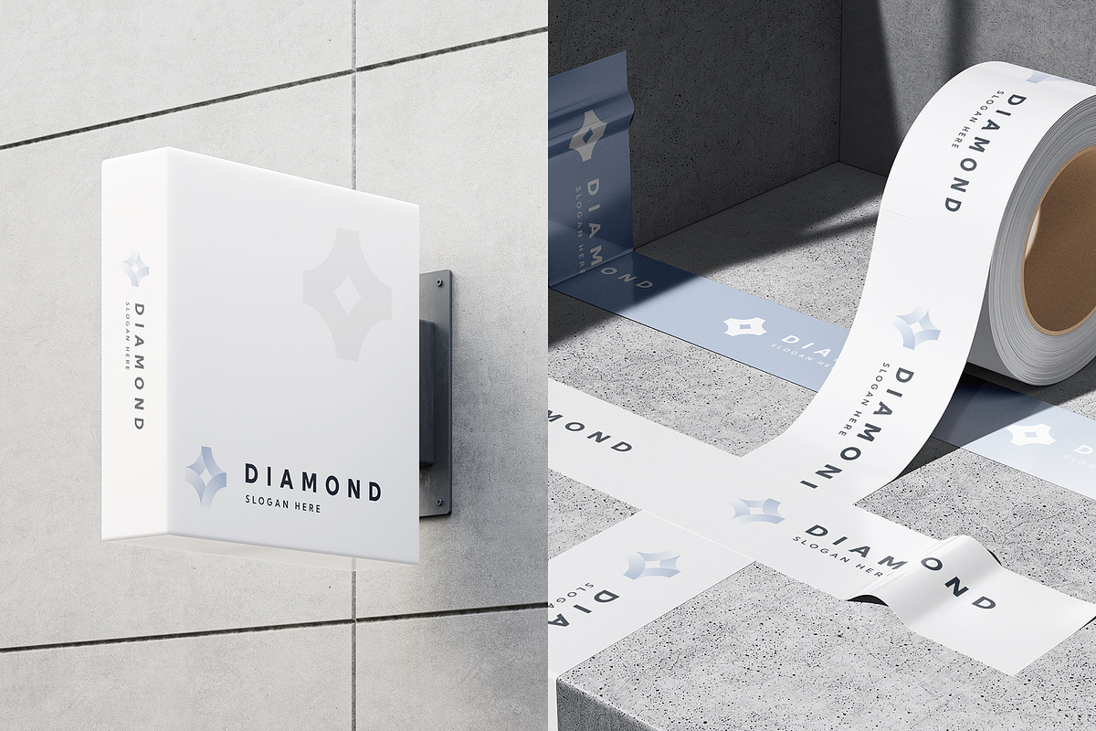 Multipurpose Geometric Minimal Logo, a Branding & Logo Template by Dipak Dheer (Photo 5 of 6)