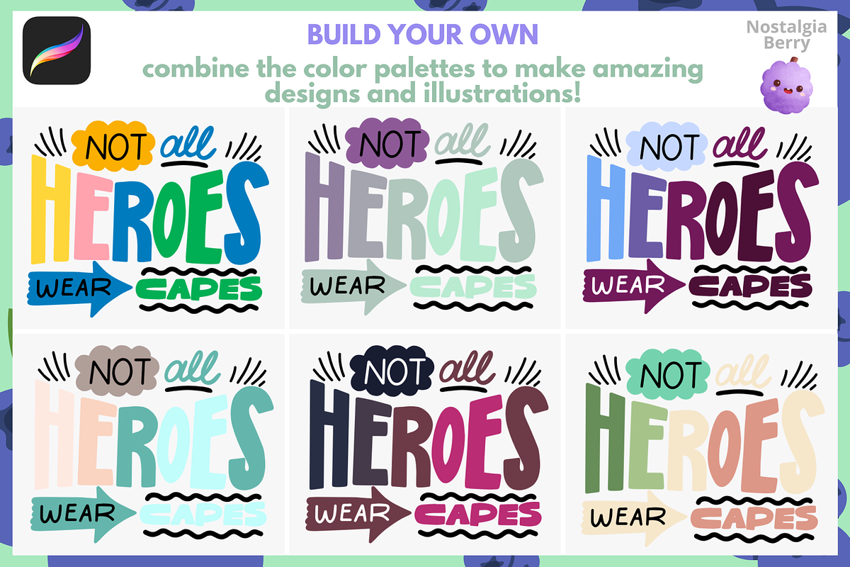 Procreate Color Swatch Bundle, a Brush Add-On by Cozy Brushery (Photo 6 of 10)