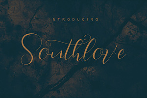 Southlove Script Font