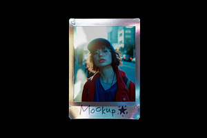 Polaroid Mockup with Frame, a Product Mockup by Design Squad