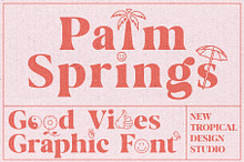 Palm Springs Graphic Font