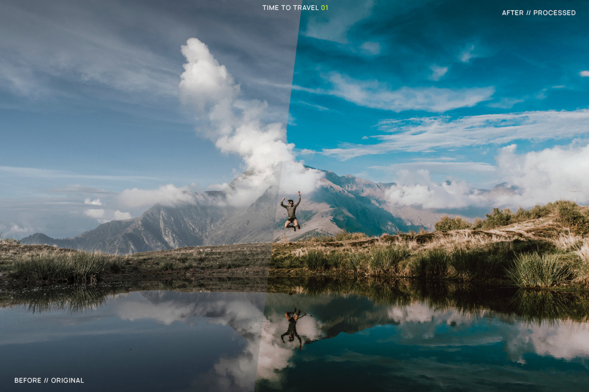 8 Time To Travel Lightroom Presets, an Action Add-On by Edito (Photo 3 of 10)