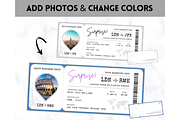 Boarding Pass Template, EDITABLE, a Templates & Theme by Templatables (Thumbnail 2 of 8)
