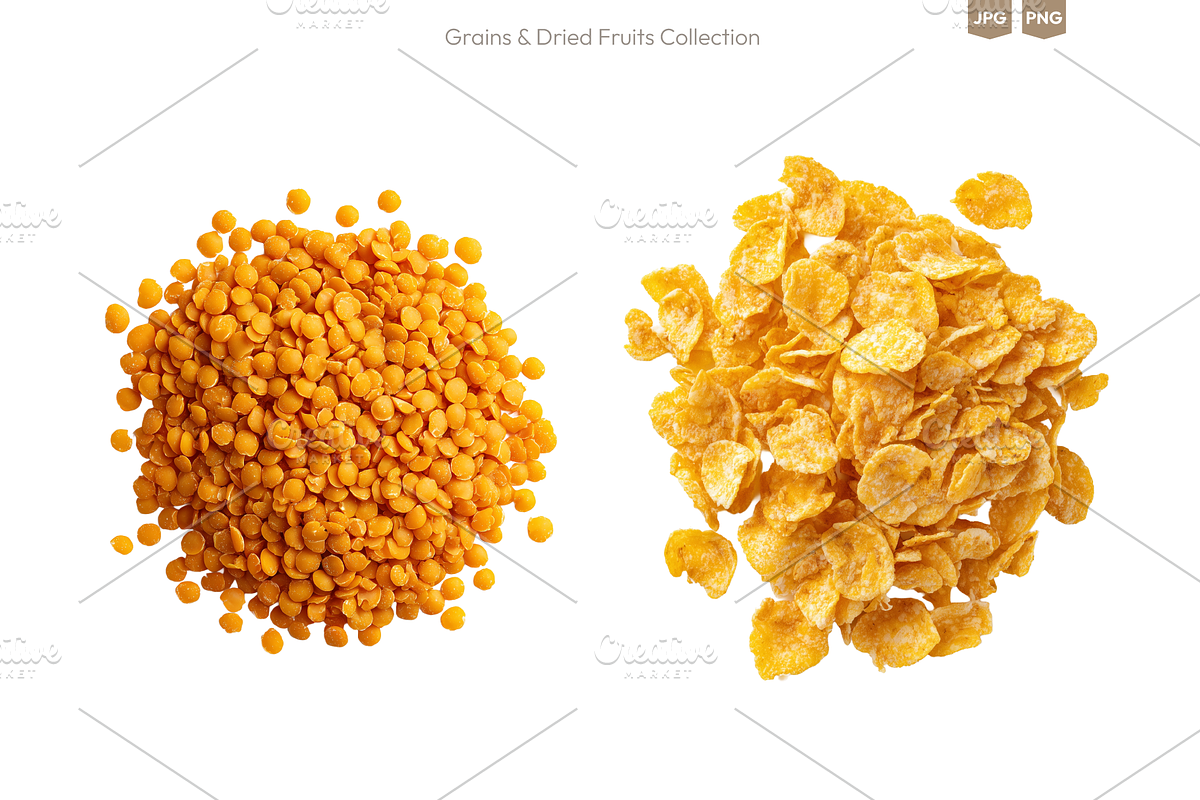 Grains & Dried Fruits PNG Collection, a Food & Drink Photo by Ilia Design (Photo 7 of 9)