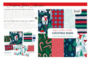 Christmas Bears Clipart, an Object Graphic by FINEAPPLE (Thumbnail 5 of 6)