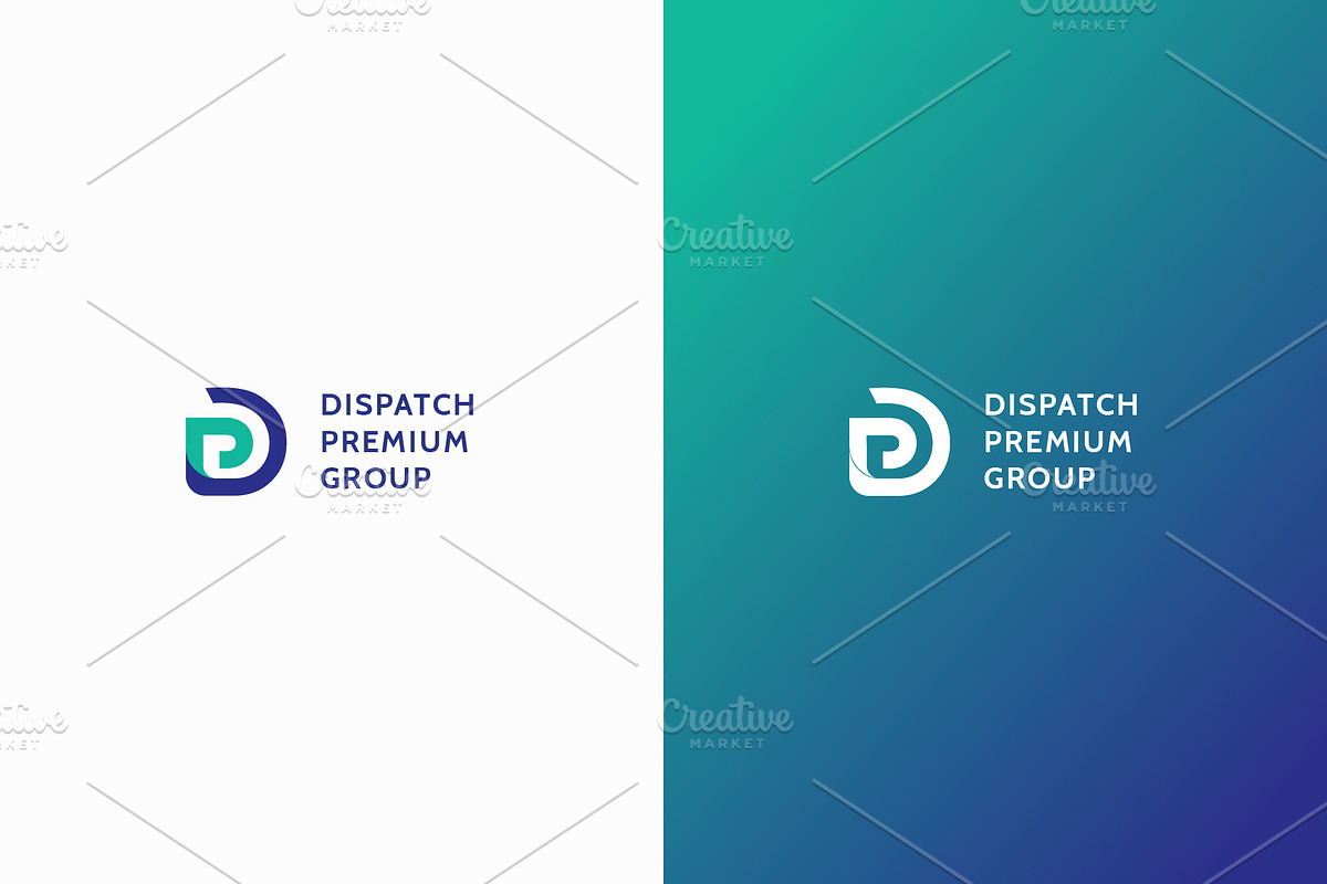 DPG modern monogram, a Branding & Logo Template by MuzaInspires (Photo 2 of 5)