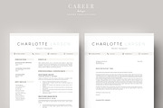 Modern Resume & CoverLetter Template, a Resume Template by careerboutique (Thumbnail 3 of 6)