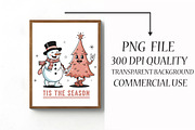 Pink Christmas PNG Sublimation, an Illustration by Libby Wishes (Thumbnail 5 of 5)