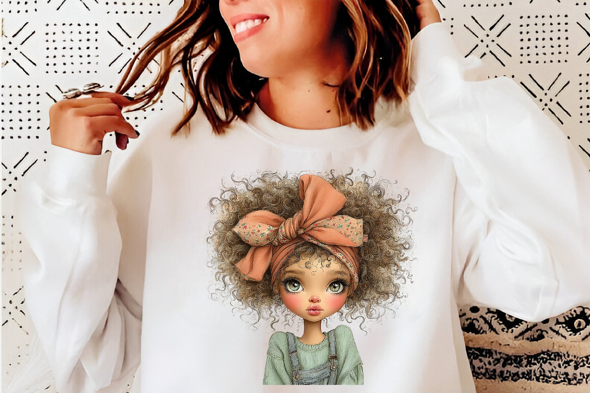 Quirky Valentine Day Girl Clipart, an Illustration by SinaCreation (Photo 9 of 11)