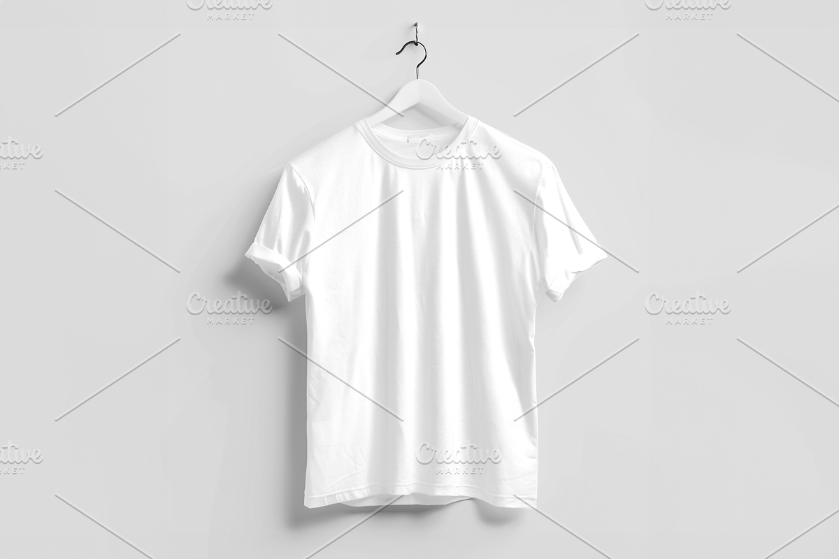 Hanging T-Shirt Mockup, an Apparel Mockup by INDERNEILk (Photo 1 of 2)