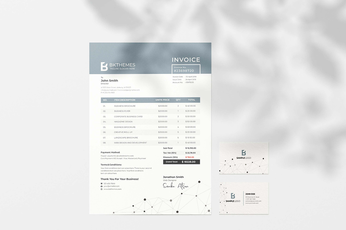 Corporate Identity, a Stationery Template by design_hut (Photo 5 of 7)