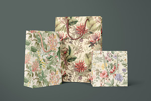 Vintage Botanical Set