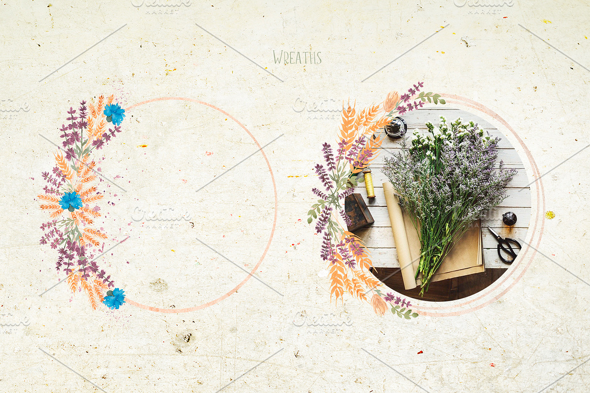 Wildflower bouquet, a Decorative Illustration by MayaNavits (Photo 7 of 14)