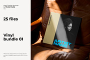 25 Vinyl Bundle Part 1, a Merchandise Mockup by Moixo studio (Thumbnail 1 of 11)