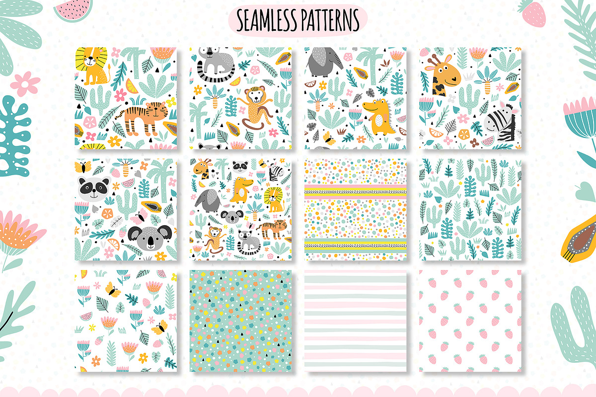 Jungle nursery prints, an Animal Illustration by rosypatterns (Photo 5 of 8)