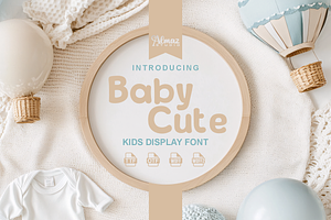 Baby Cute, a Sans Serif Font by almazstudio