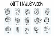 Gift Halloween | Symbols Fonts, a Symbol Font by Sirinart (Thumbnail 2 of 6)