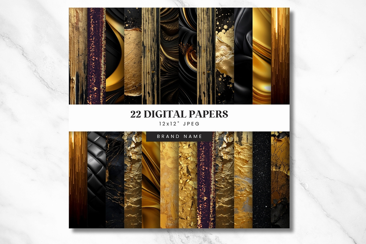 Digital Paper Canva Template - 22, a Presentation Template by illuztrate (Photo 4 of 8)