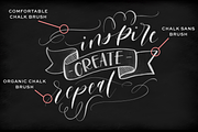 Procreate Chalk Brush Trio, a Brush Add-On by The Ampersand Shop (Thumbnail 3 of 3)