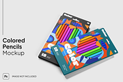 Colored Pencil Mockup Front & Side, a Pens & Pencil Mockup by graphicsauce (Thumbnail 1 of 4)