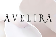 AVELIRA Elegant Skincare Serif Font