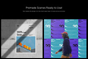 Glued Poster Mockups Scene Generator, an Advertising Mockup by Mr.Mockup™ (Thumbnail 9 of 14)