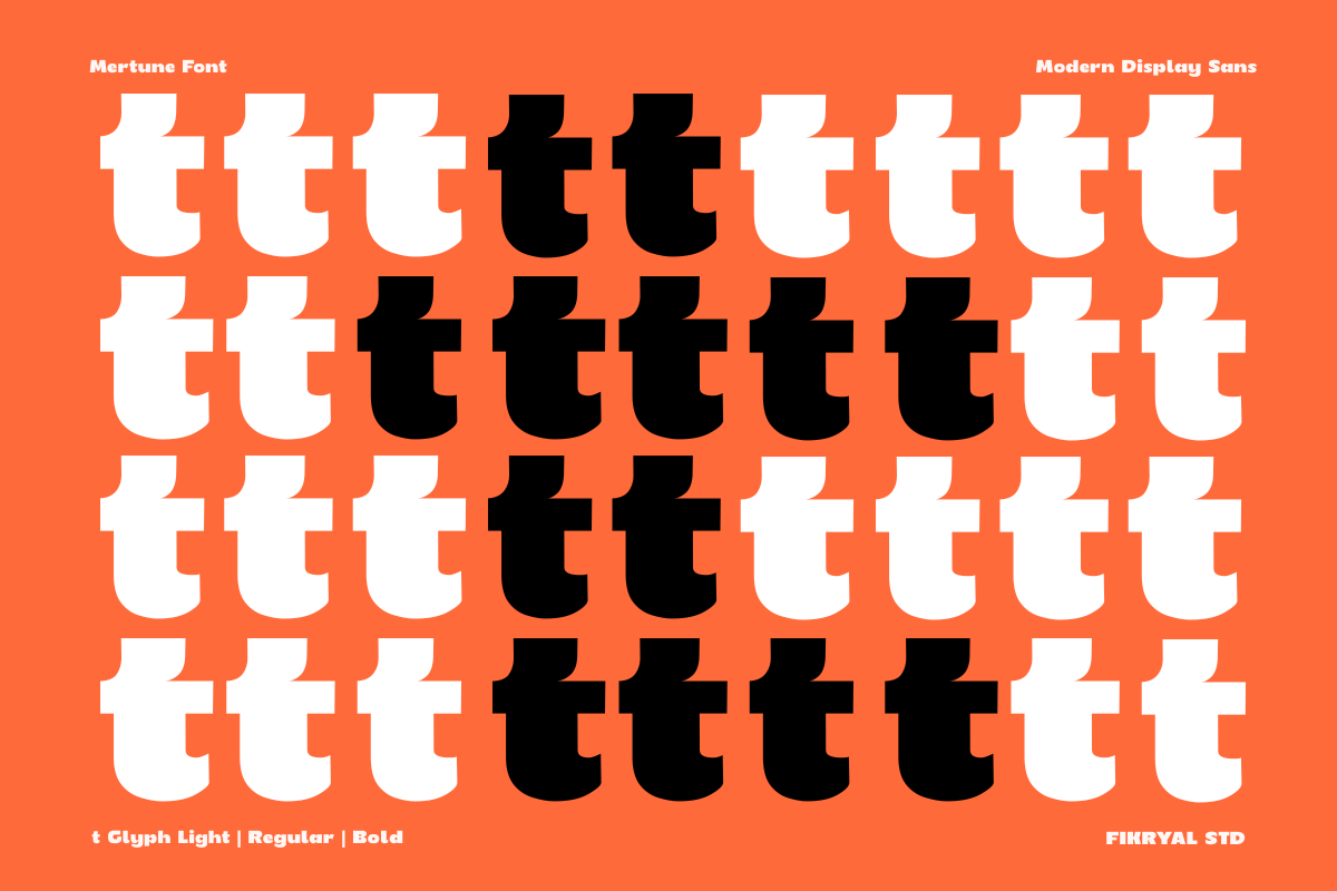 Mertune – Sans Serif Display Font, a Sans Serif Font by Fikryal Studio (Photo 6 of 15)