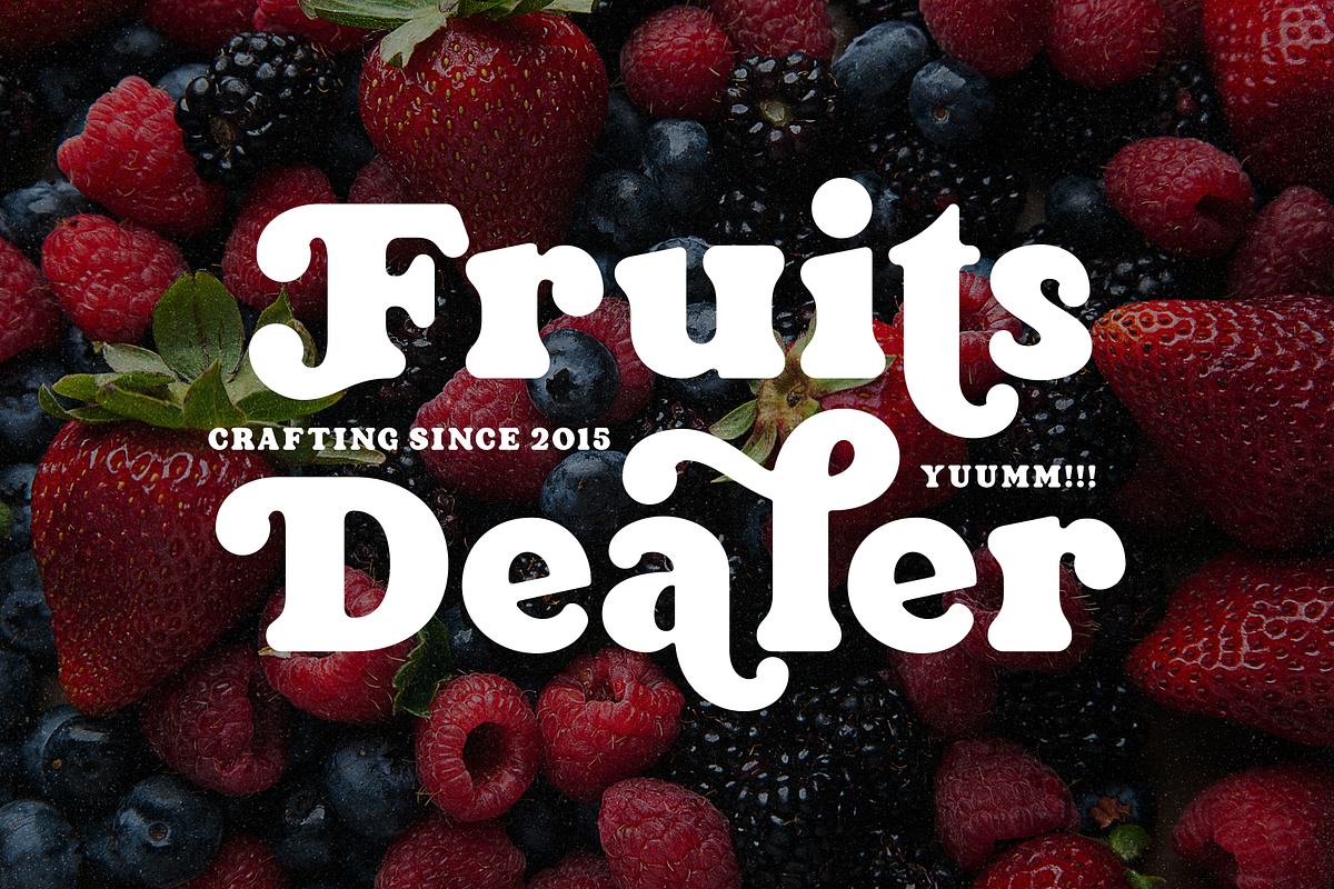 Guckly | Display Font, a Serif Font by Twicolabs Fontdation (Photo 7 of 9)