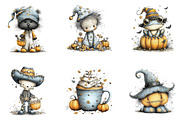 Halloween Embroidery Designs, a Seasonal Illustration by CreationArt (Thumbnail 3 of 4)