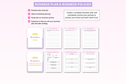 Small Business Planner Canva print, a Templates & Theme by Cate Creates (Thumbnail 4 of 11)