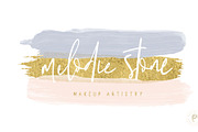 Neutral watercolor brush strokes, a Texture Graphic by Freshmint Paperie (Thumbnail 2 of 2)