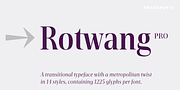 BF Rotwang Pro, a Serif Font by BrassFonts (Thumbnail 1 of 15)