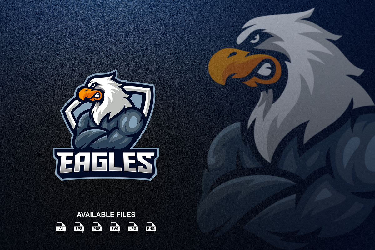 Eagle Logo, a Design Template by artchiles_design