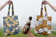 Cute Doodle Animal Bundle Patterns, a Pattern Graphic by one-touch (Thumbnail 4 of 14)