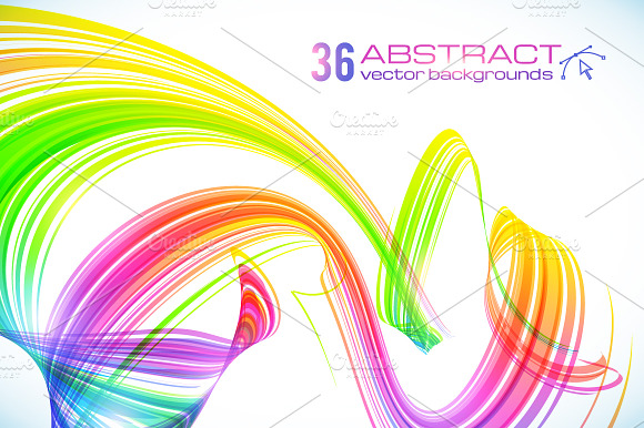 36 vector futuristic backgrounds preview 6