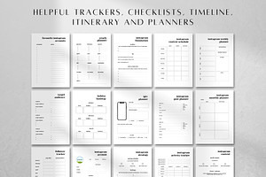 Digital Pinterest Marketing Planner