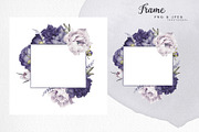 Blue peonies, watercolor, a Decorative Illustration by ollalya (Thumbnail 5 of 8)