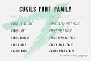 Cukils Font Sans Serif, a Sans Serif Font by gagego (Thumbnail 4 of 5)