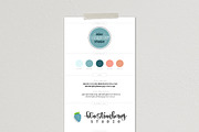 Brand Board Template PSD + Canva, a Presentation Template by Ciera Design Templates (Thumbnail 7 of 8)